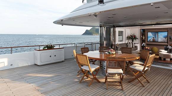 OCEAN'S SEVEN yacht