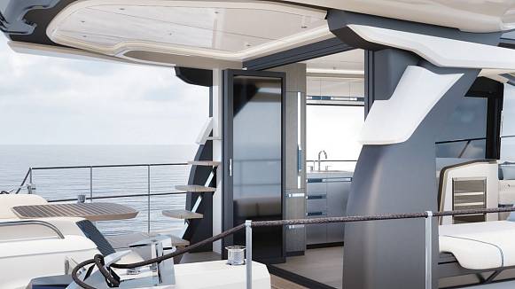 Яхта GALEON 570 SKY